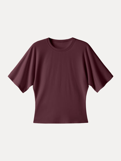 Elevated Cotton-Blend Essential Tee
