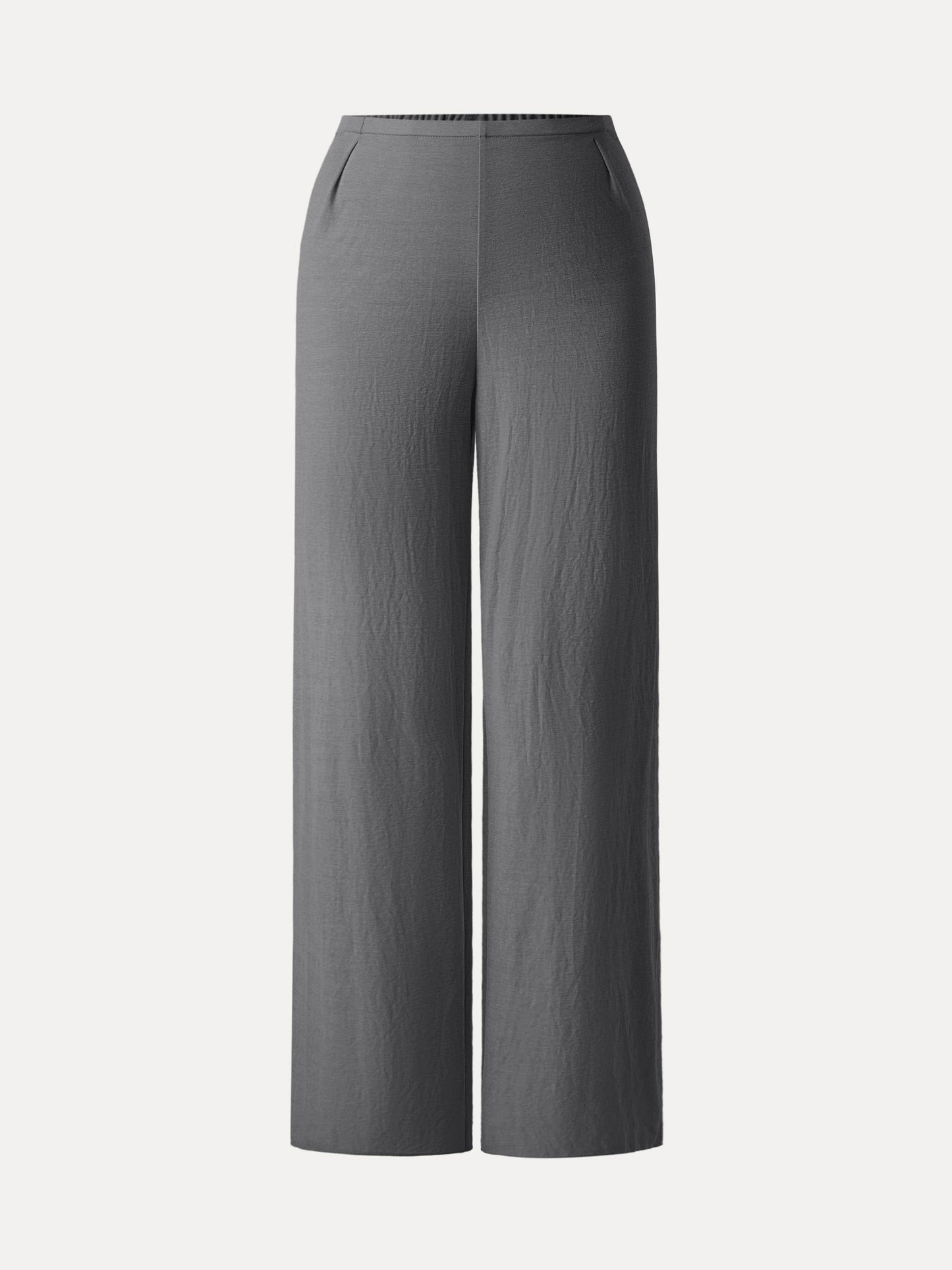 Wrinkle-resistant Cotton-linen Straight Leg Pant