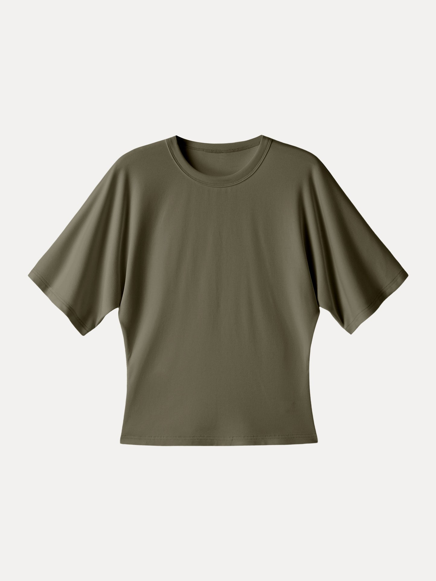 Elevated Cotton-Blend Essential Tee