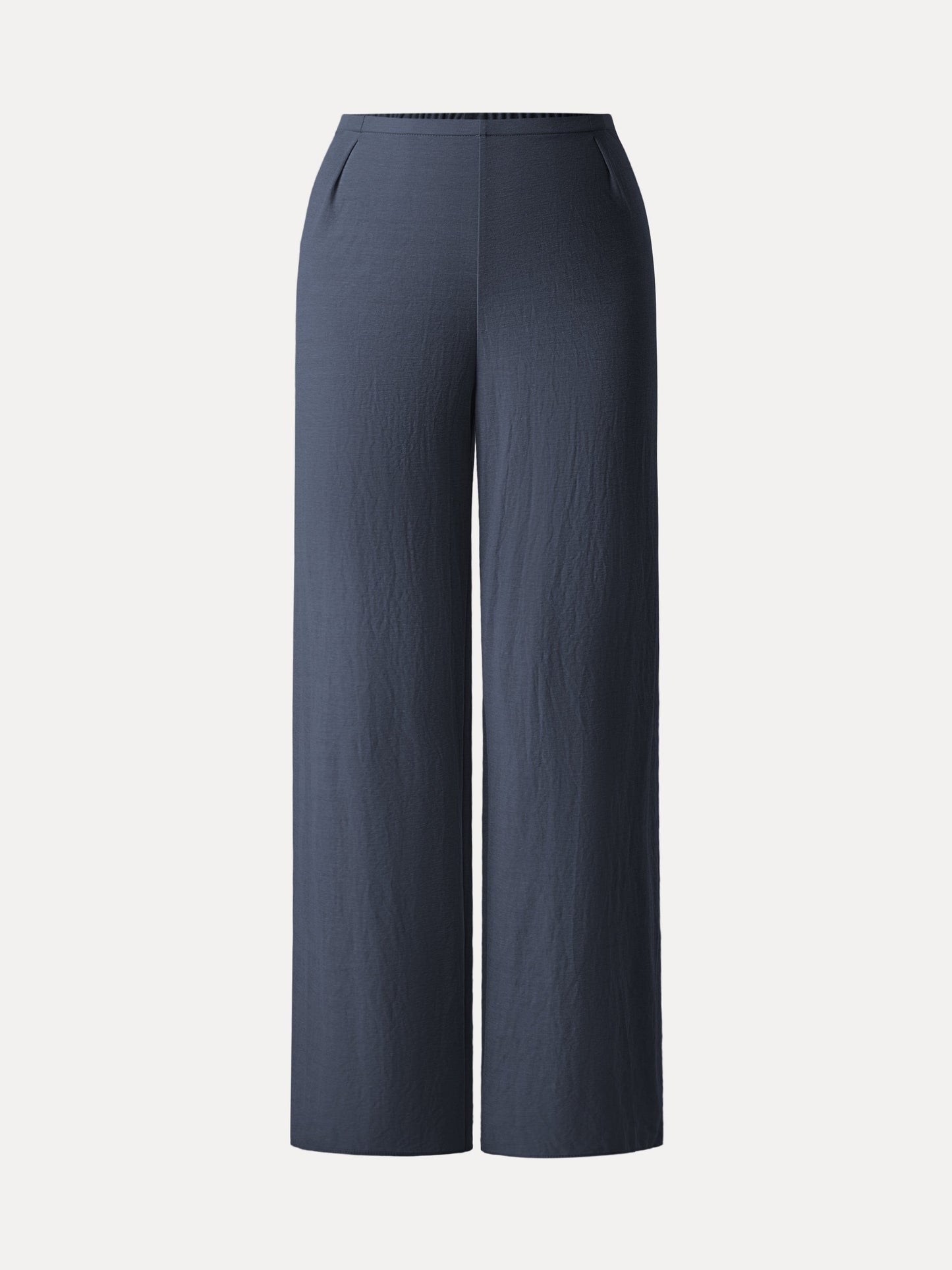 Wrinkle-resistant Cotton-linen Straight Leg Pant