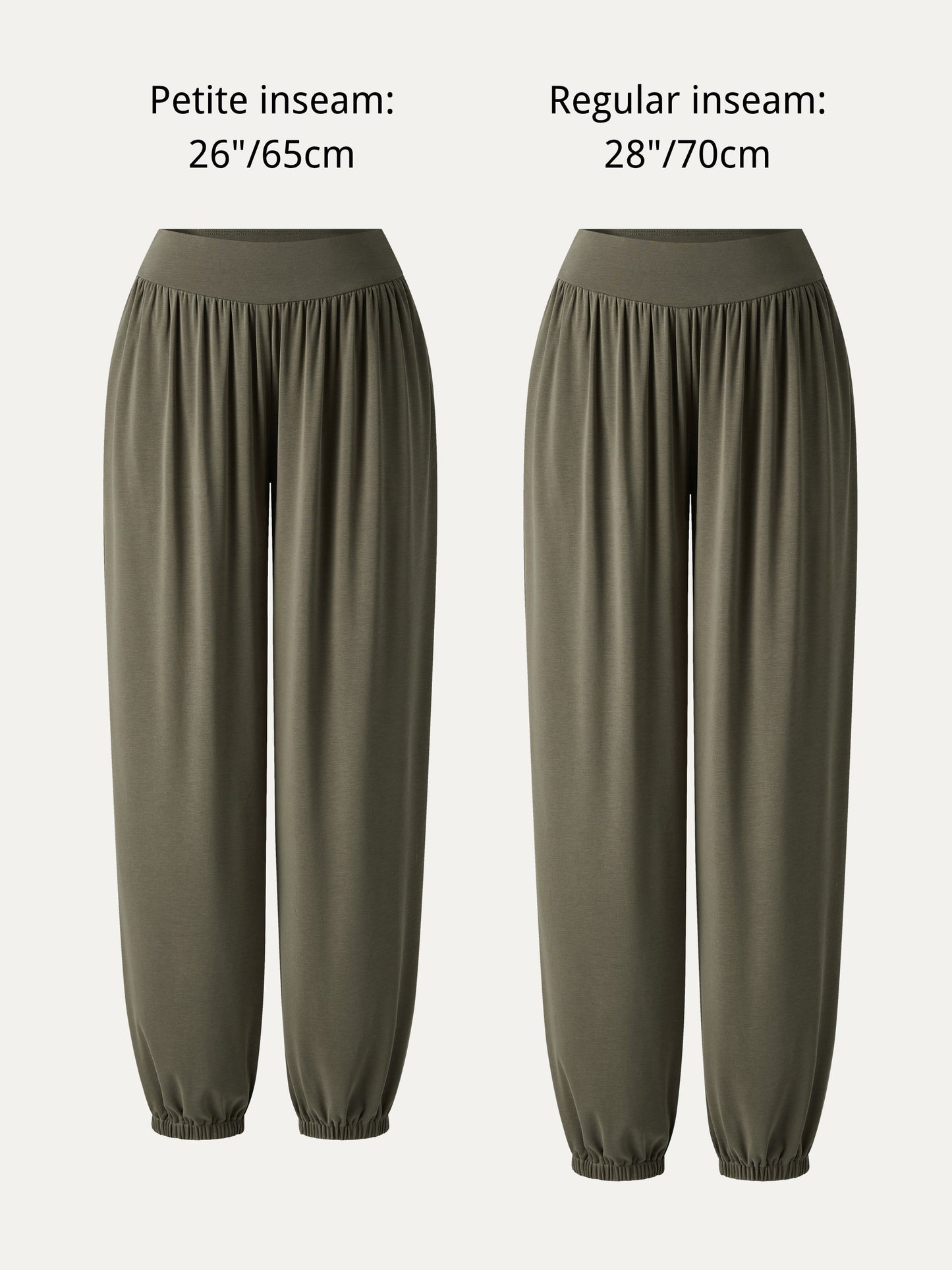 Sandwashed Modal Ultra-Soft High Rise Balloon Pants with Pockets
