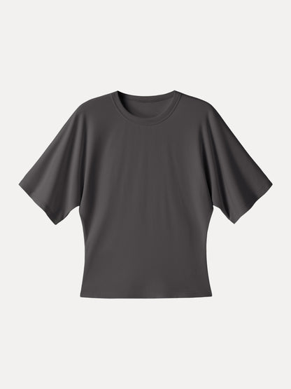 Elevated Cotton-Blend Essential Tee