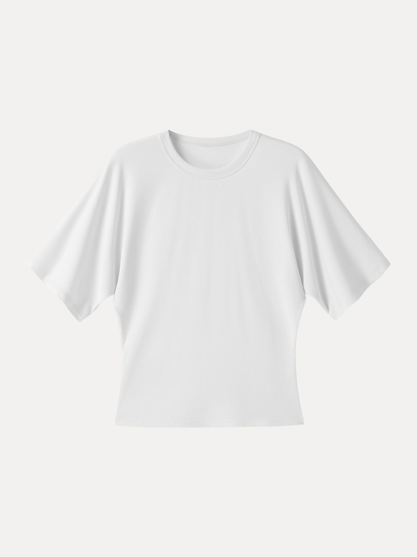 Elevated Cotton-Blend Essential Tee