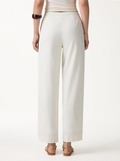 Breathable Linen-Like Summer Travel Pants
