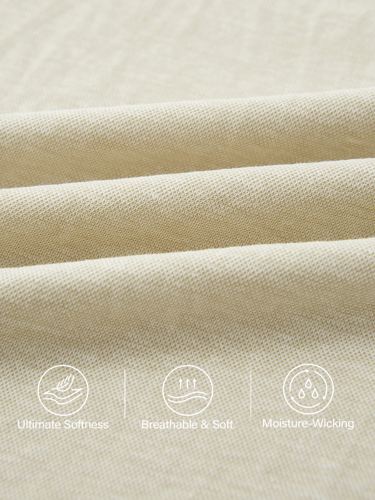 Wrinkle-resistant Cotton-linen Straight Leg Pant