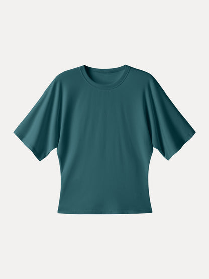 Elevated Cotton-Blend Essential Tee