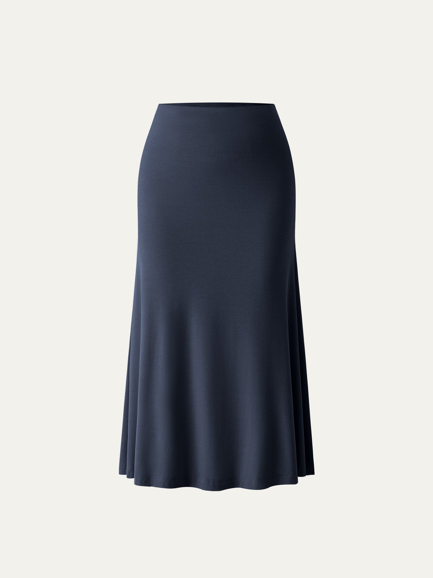 Breezy Pull-on Mermaid Midi Skirt