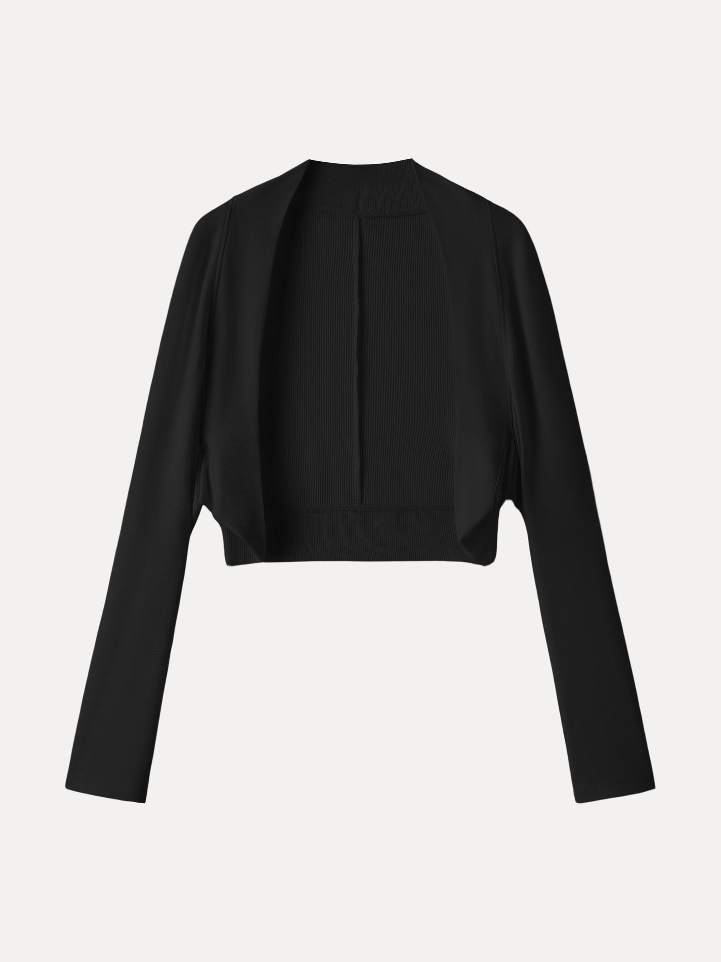 Bamboo Blend Breathable Summer Cropped Shrug Cardigan
