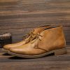 Haverin | Men's Leather Chukka Boots with Padded Insole