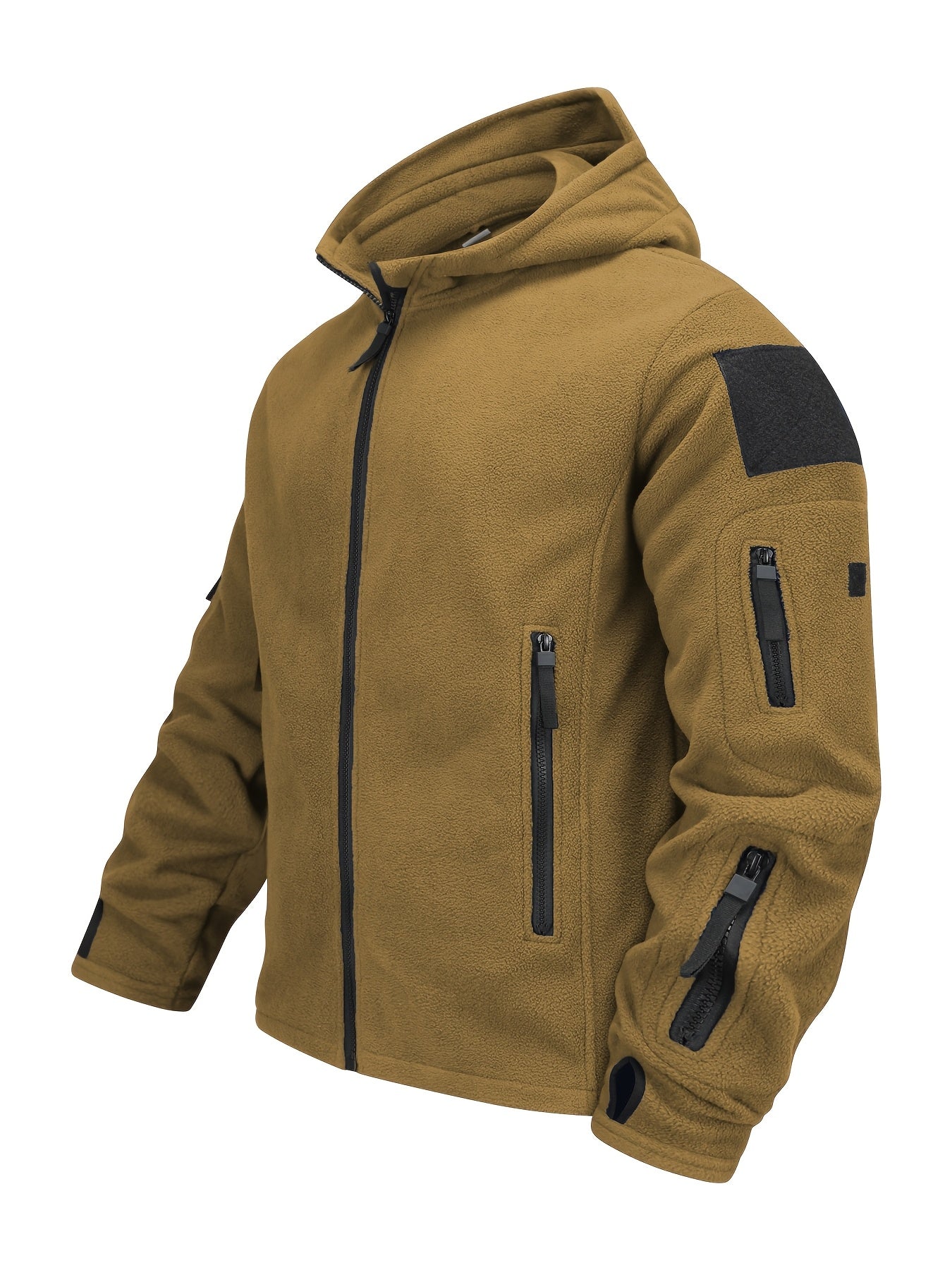 Rovan | Men's Hooded Zip Jacket with Chest Pockets - Image 10