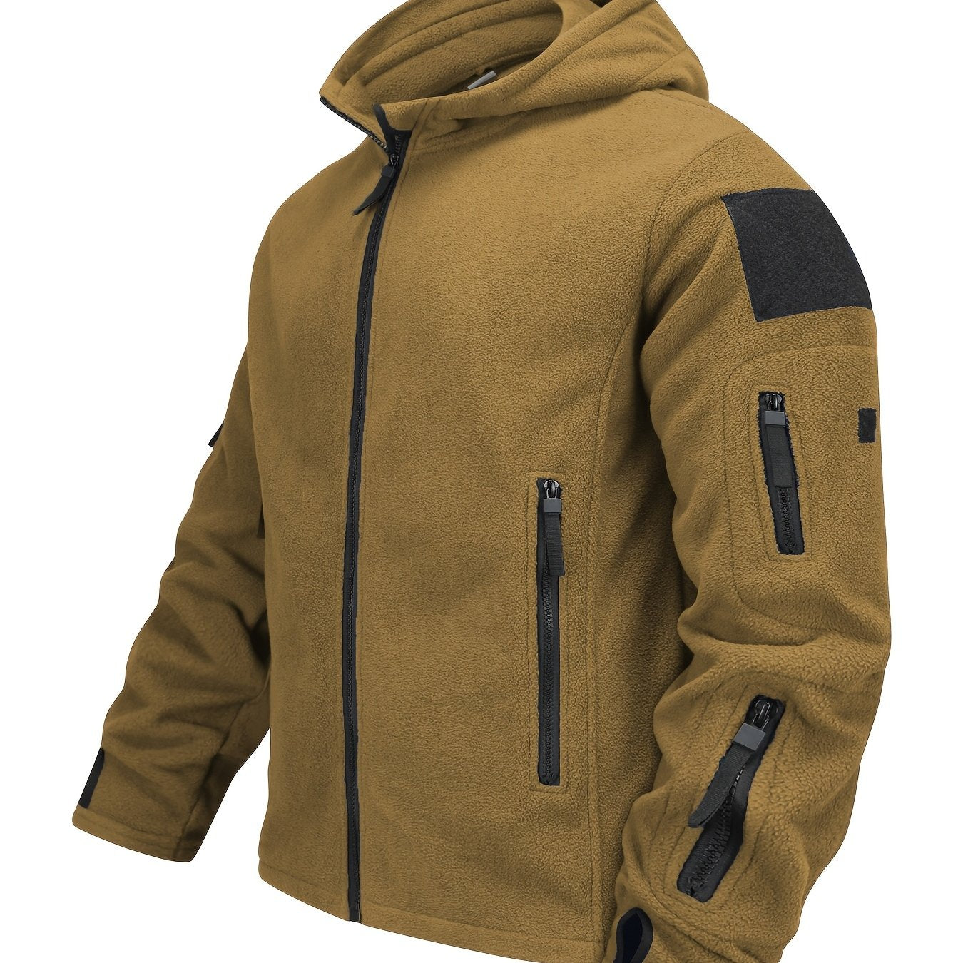 Rovan | Men's Hooded Zip Jacket with Chest Pockets - Image 9