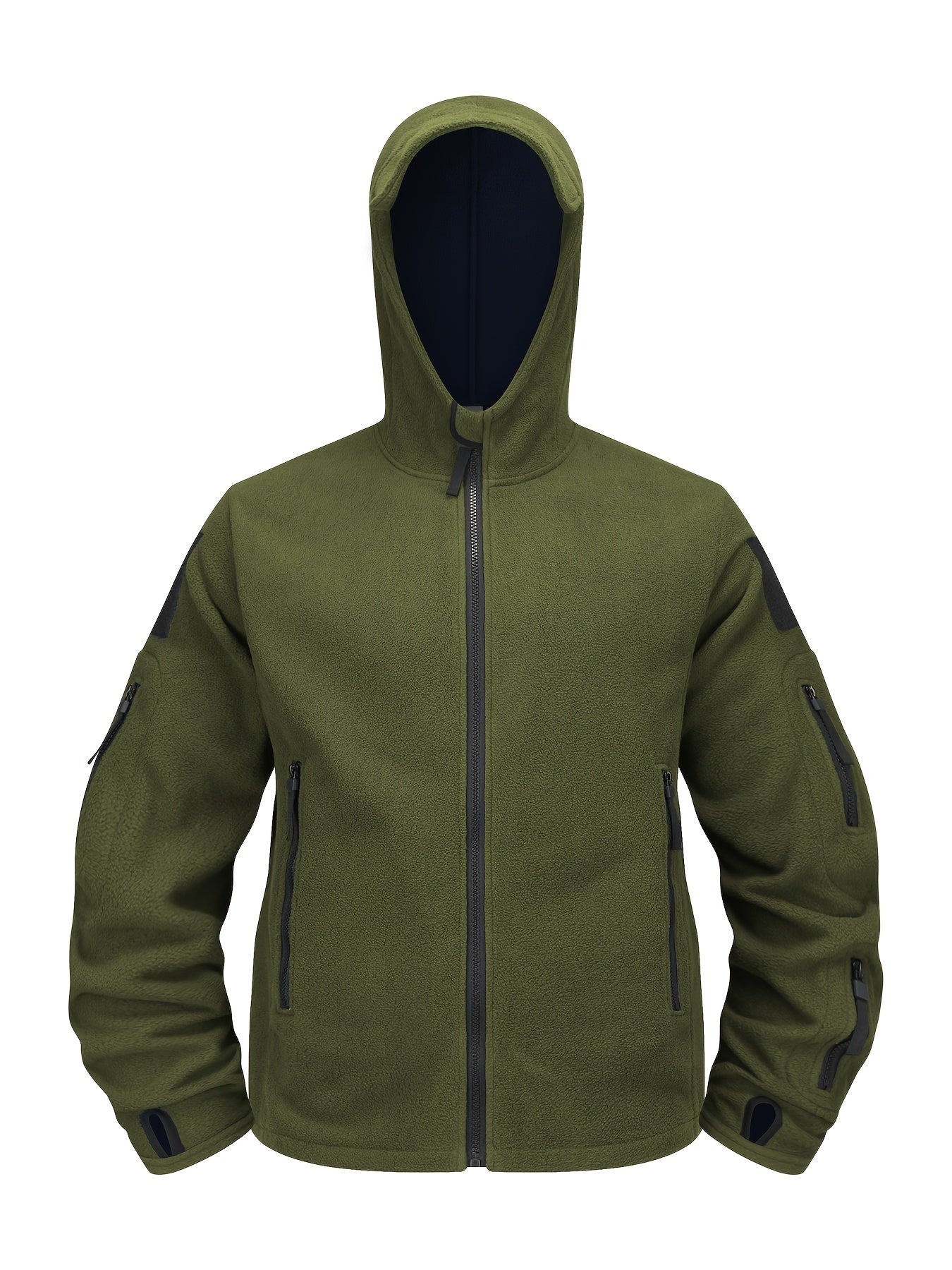 Rovan | Men's Hooded Zip Jacket with Chest Pockets - Image 14