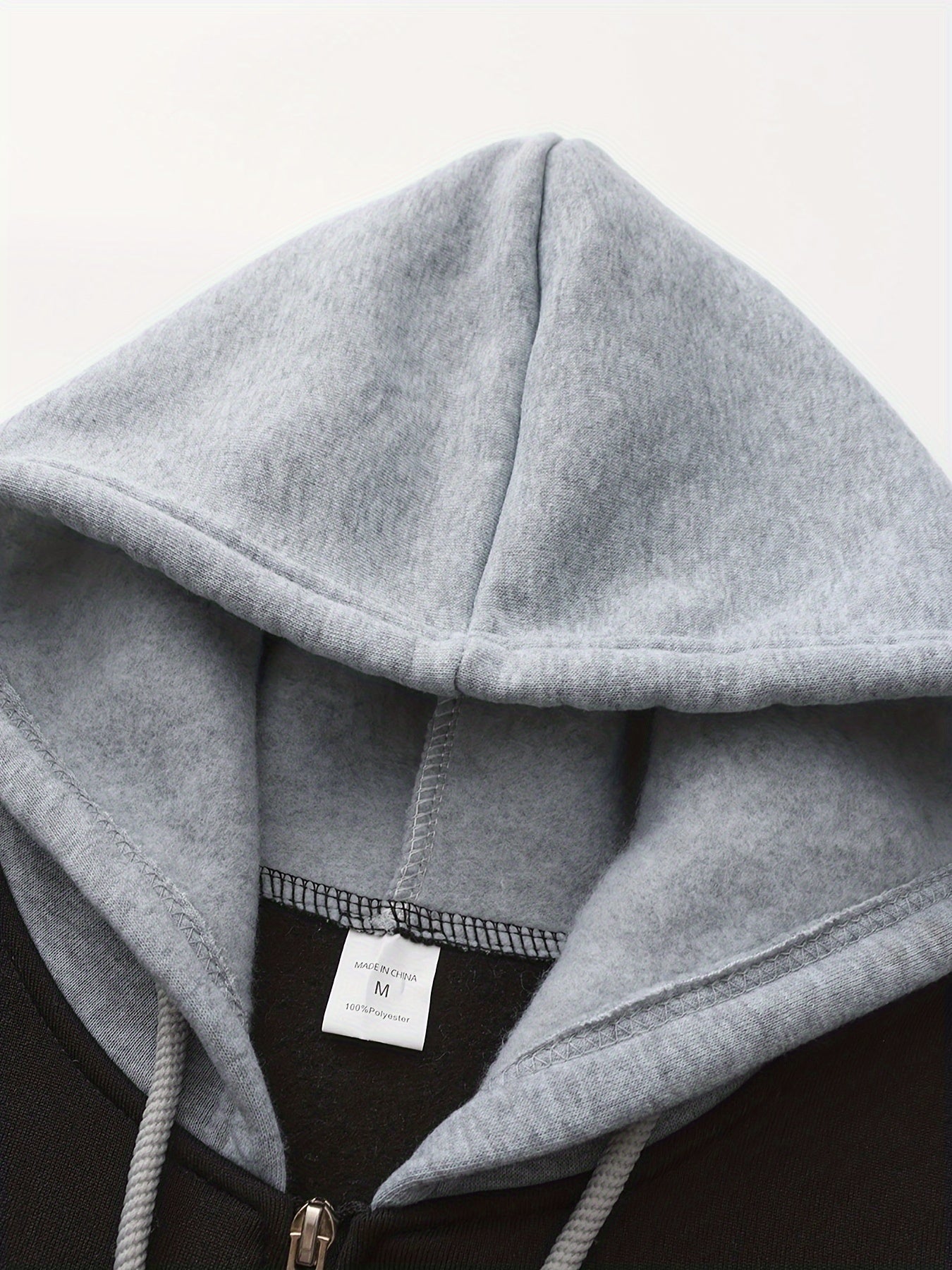 Dervan | Men's Color Block Full Zip Hooded Sweatshirt - Image 20