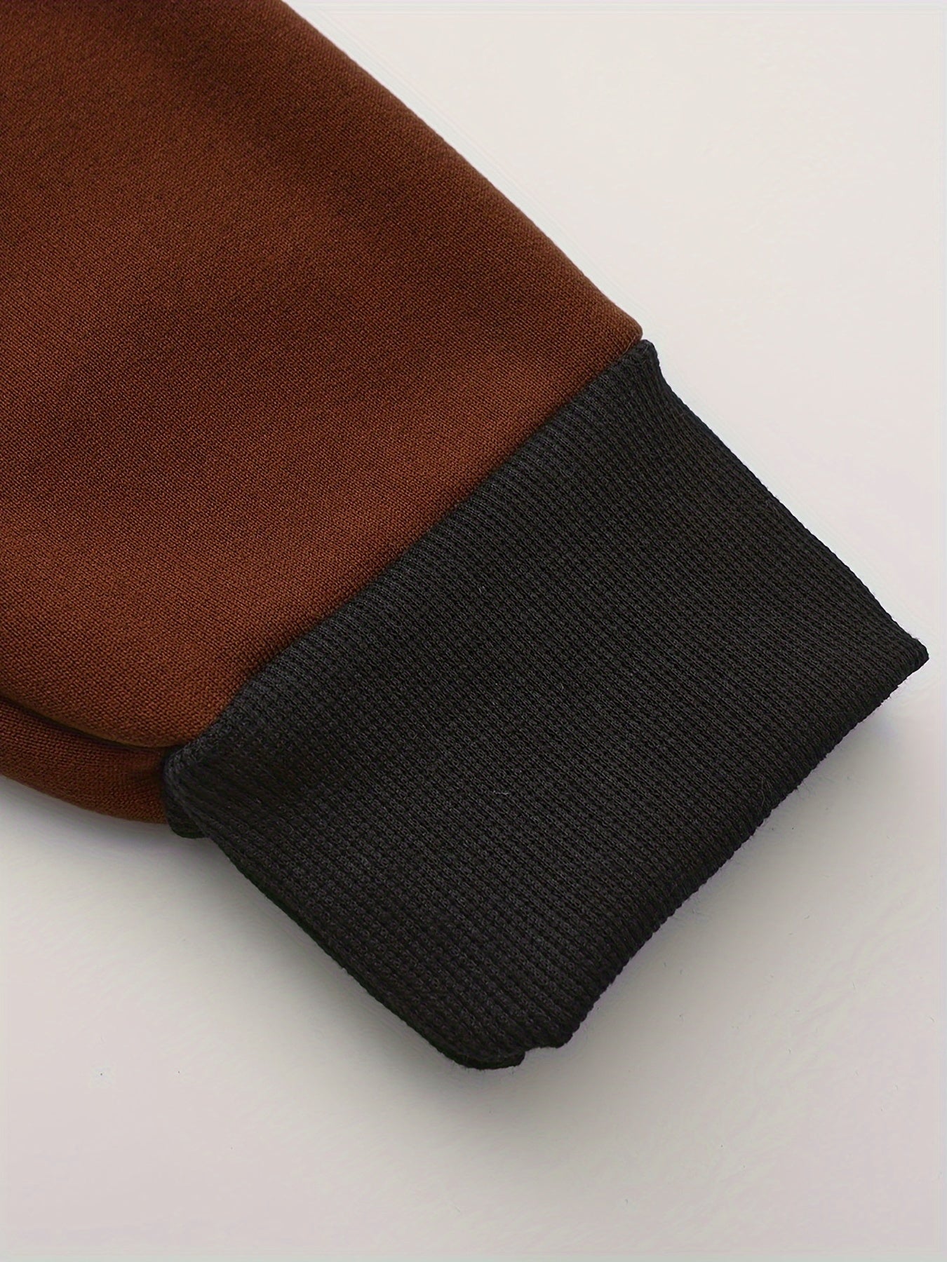 Dervan | Men's Color Block Full Zip Hooded Sweatshirt - Image 9
