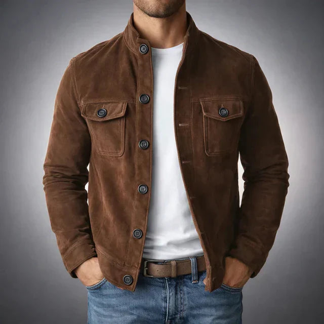 Vareon | Men's Slim Fit Button Front Tailored Jacket - Image 3