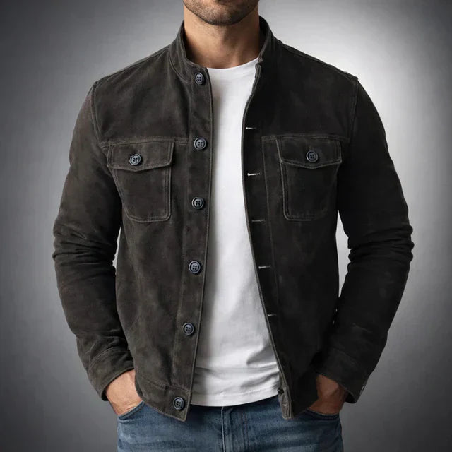 Vareon | Men's Slim Fit Button Front Tailored Jacket - Image 4