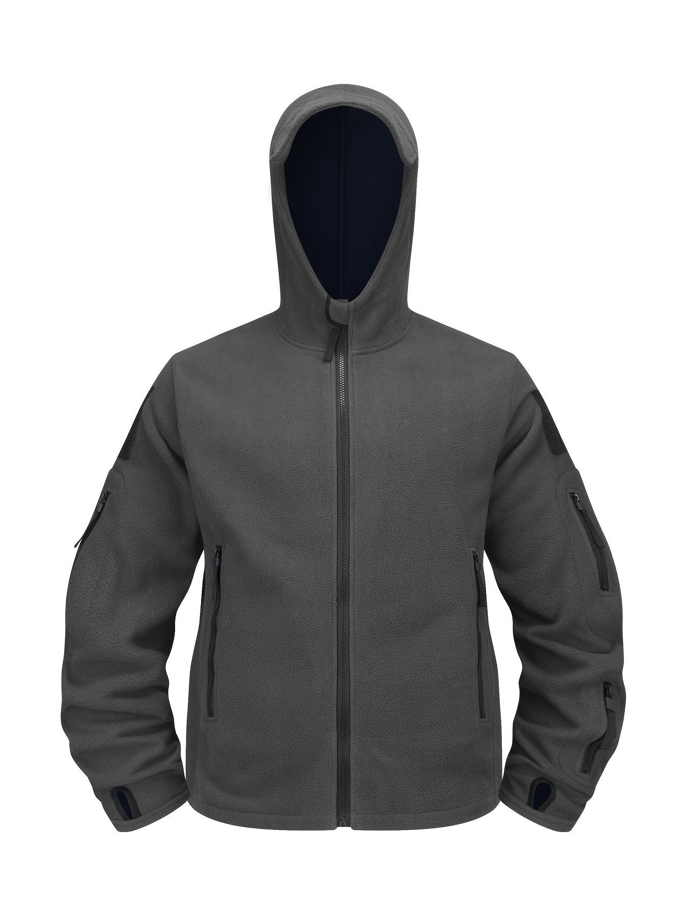 Rovan | Men's Hooded Zip Jacket with Chest Pockets - Image 2