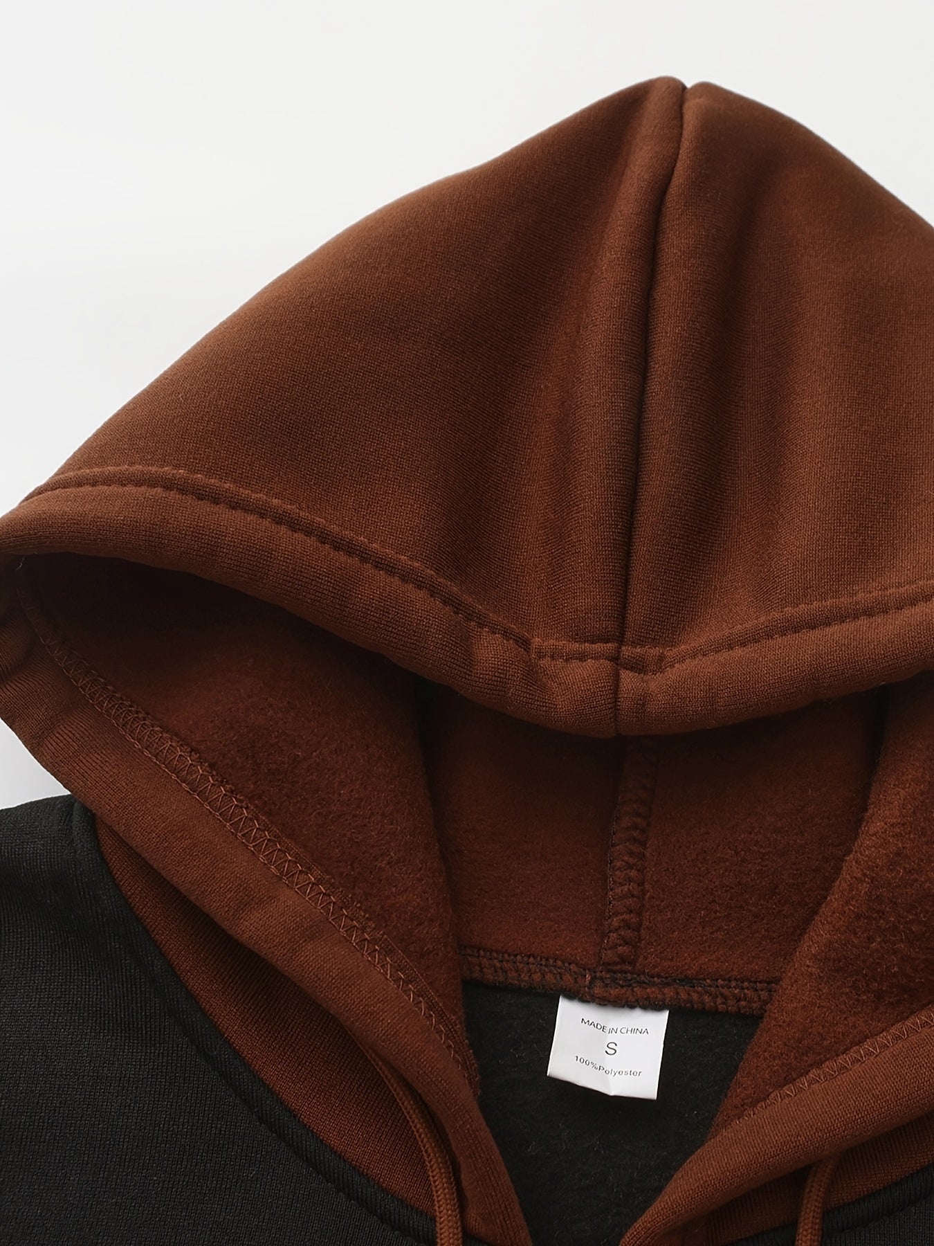 Dervan | Men's Color Block Full Zip Hooded Sweatshirt - Image 6