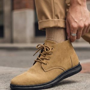Alternative view of Tavren | Men's Suede Chukka Boots with Cushioned Sole