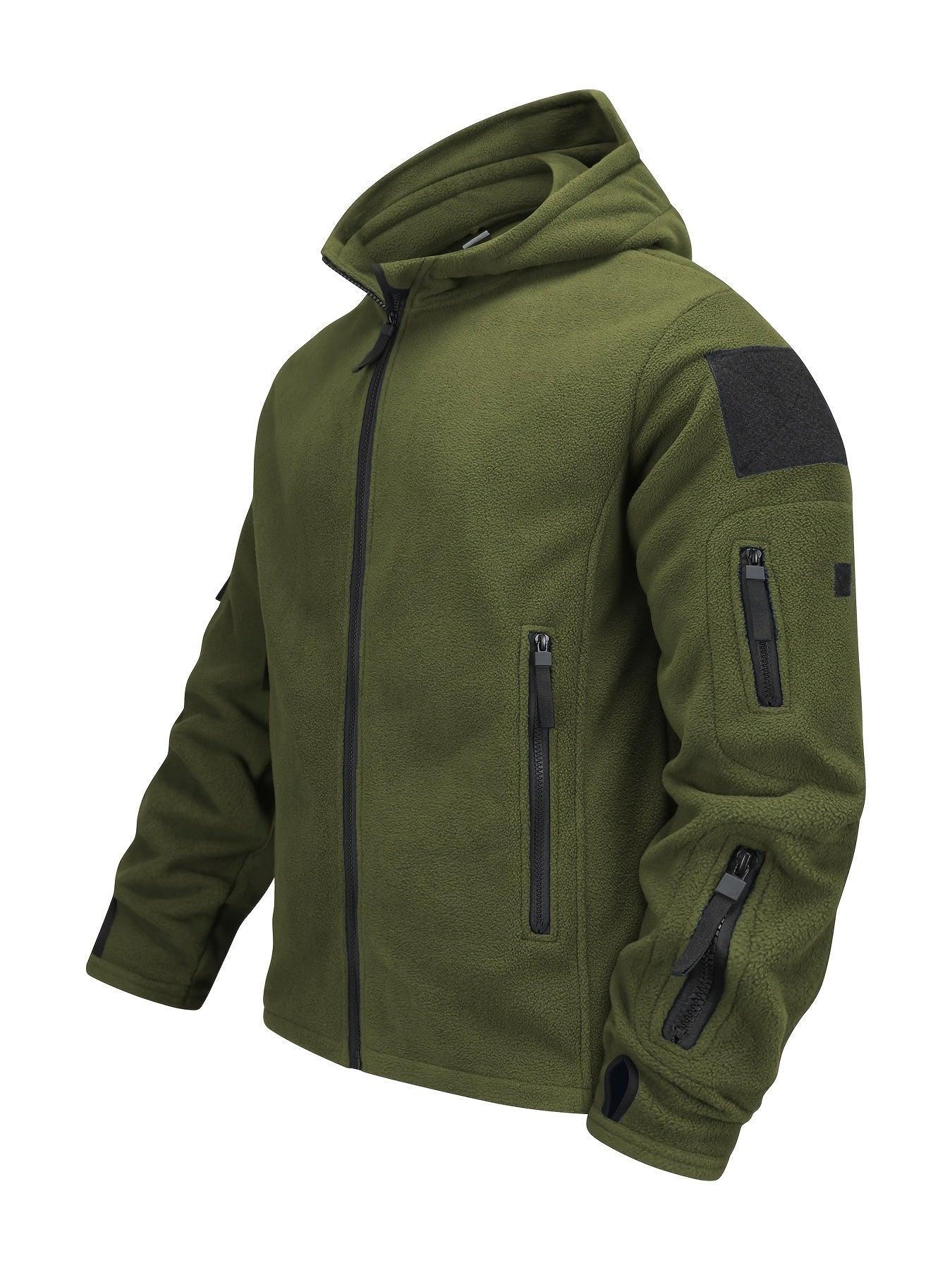 Rovan | Men's Hooded Zip Jacket with Chest Pockets - Image 16