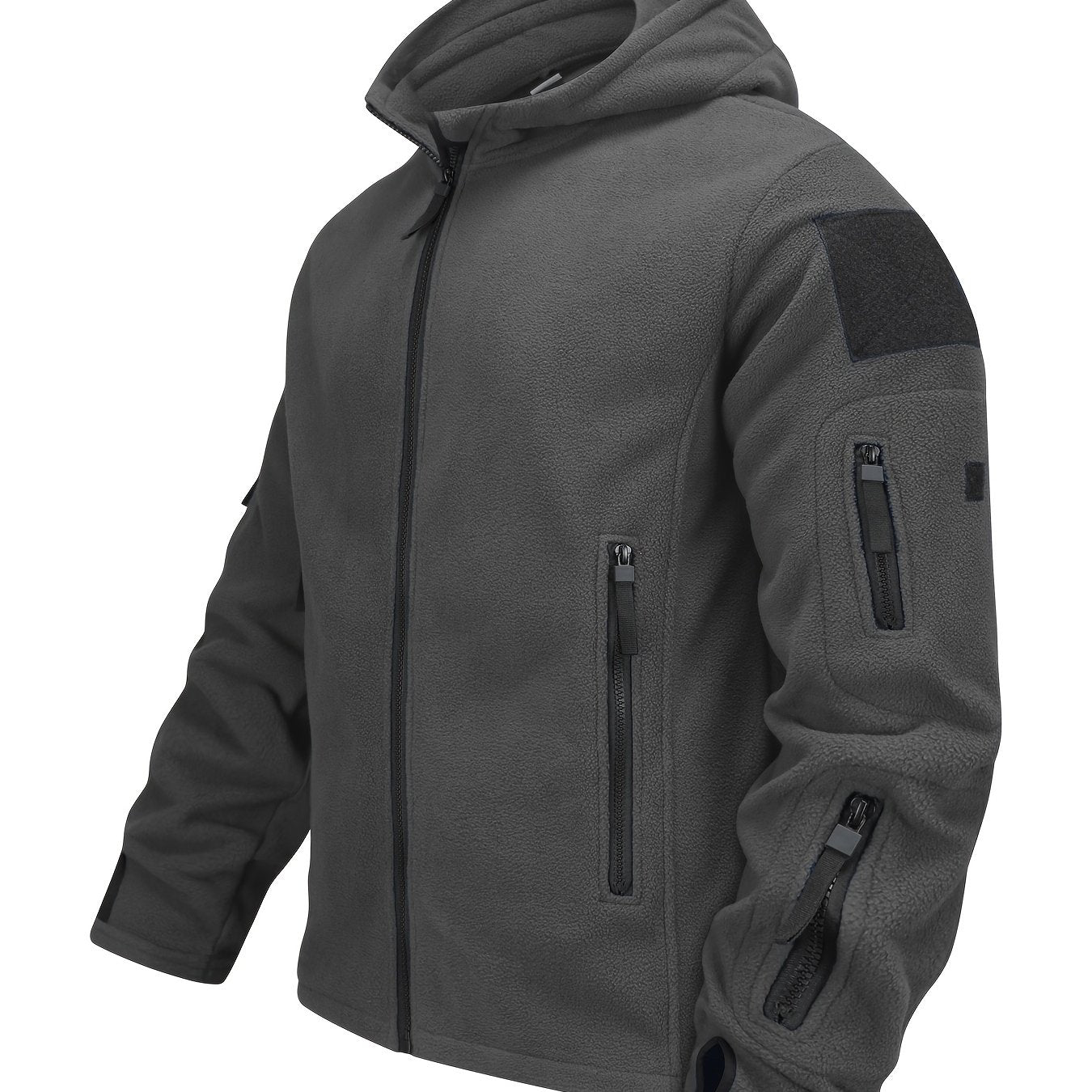 Rovan | Men's Hooded Zip Jacket with Chest Pockets