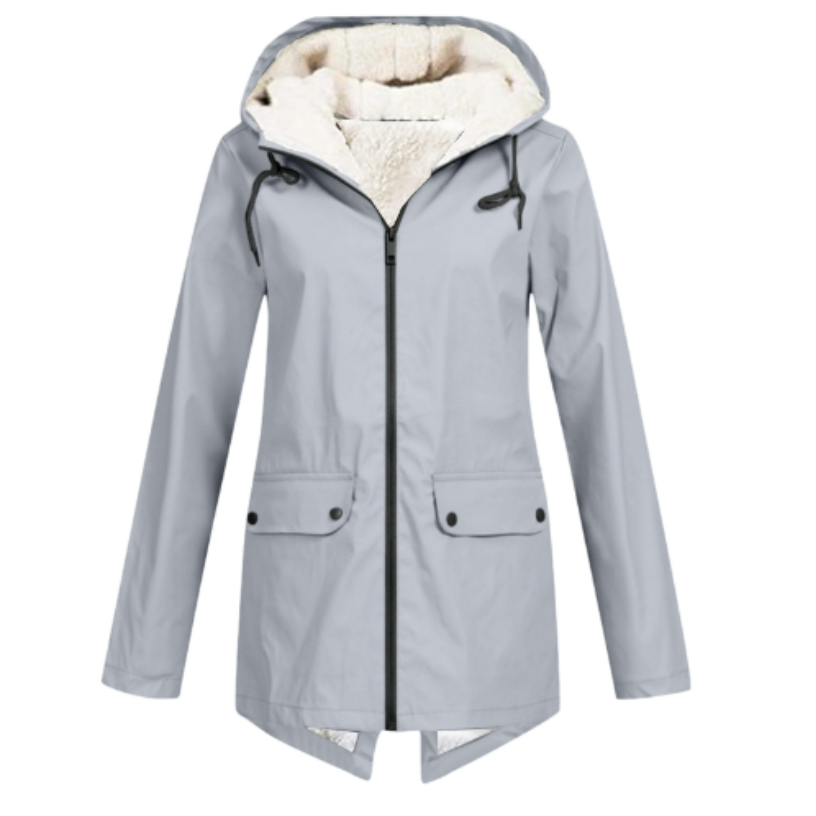 Everelle | Women's Hooded Oversized Longline Coat - Image 2