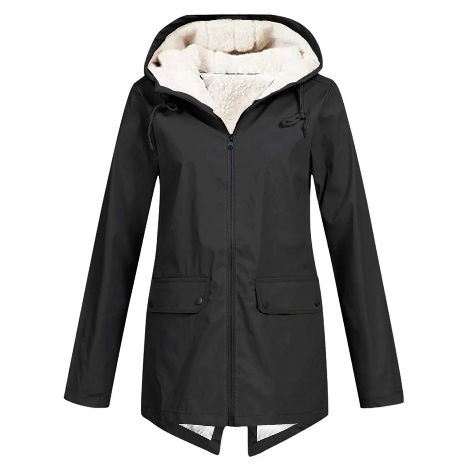Everelle | Women's Hooded Oversized Longline Coat - Image 3