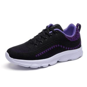 Alternative view of Maren | Women's Textured Lace Up Sneakers with Thick Sole