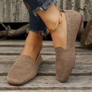 Alternative view of Elise | Women's Openwork Square Toe Slip On Shoes